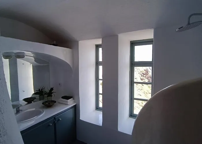 アパート Elias Cave House 270o Caldera View *