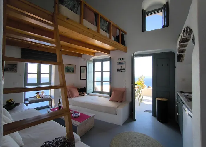 Elias Cave House 270o Caldera View アパート *