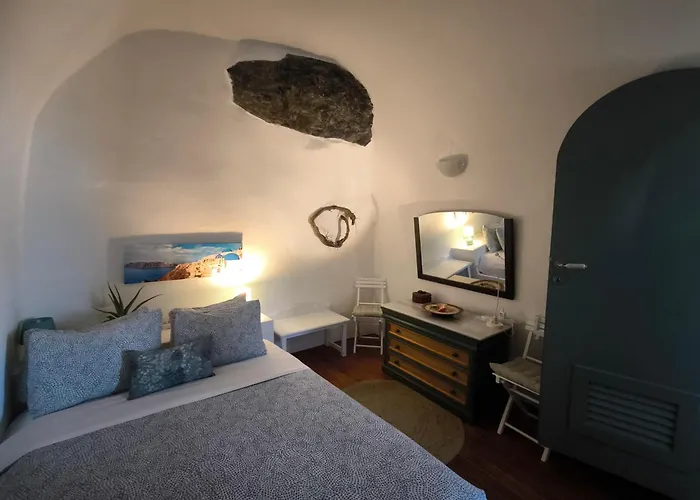 Elias Cave House 270o Caldera View アパート イア